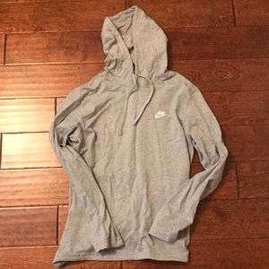 NWOT Medium Nike Gray Hoodie